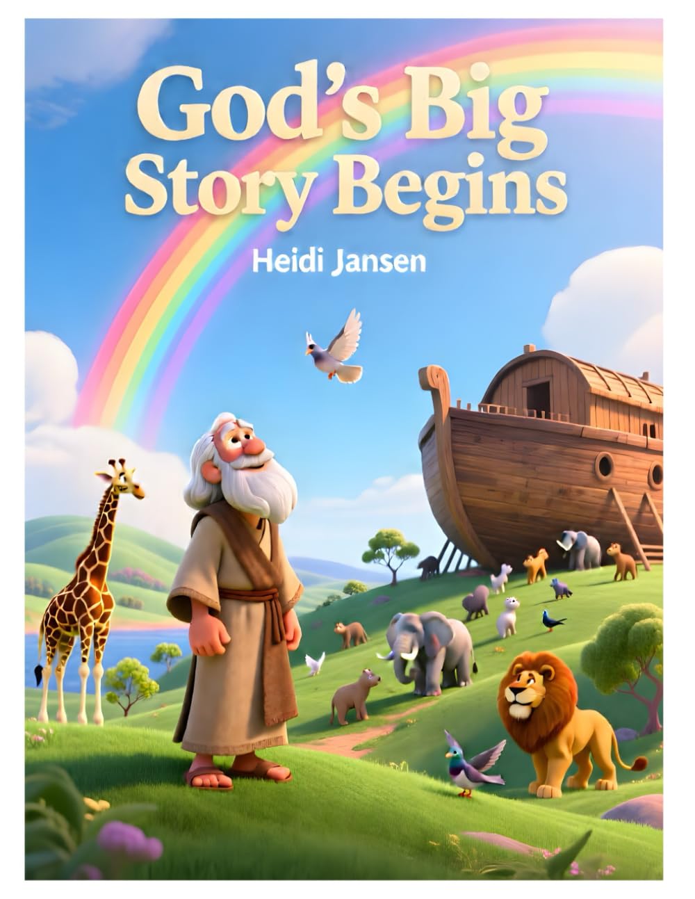 God’s Big Story Begins - The Flood: Creation, Choice, and God’s Faithful Care — Told Gently for Young Hearts (Genesis for Little Hearts)