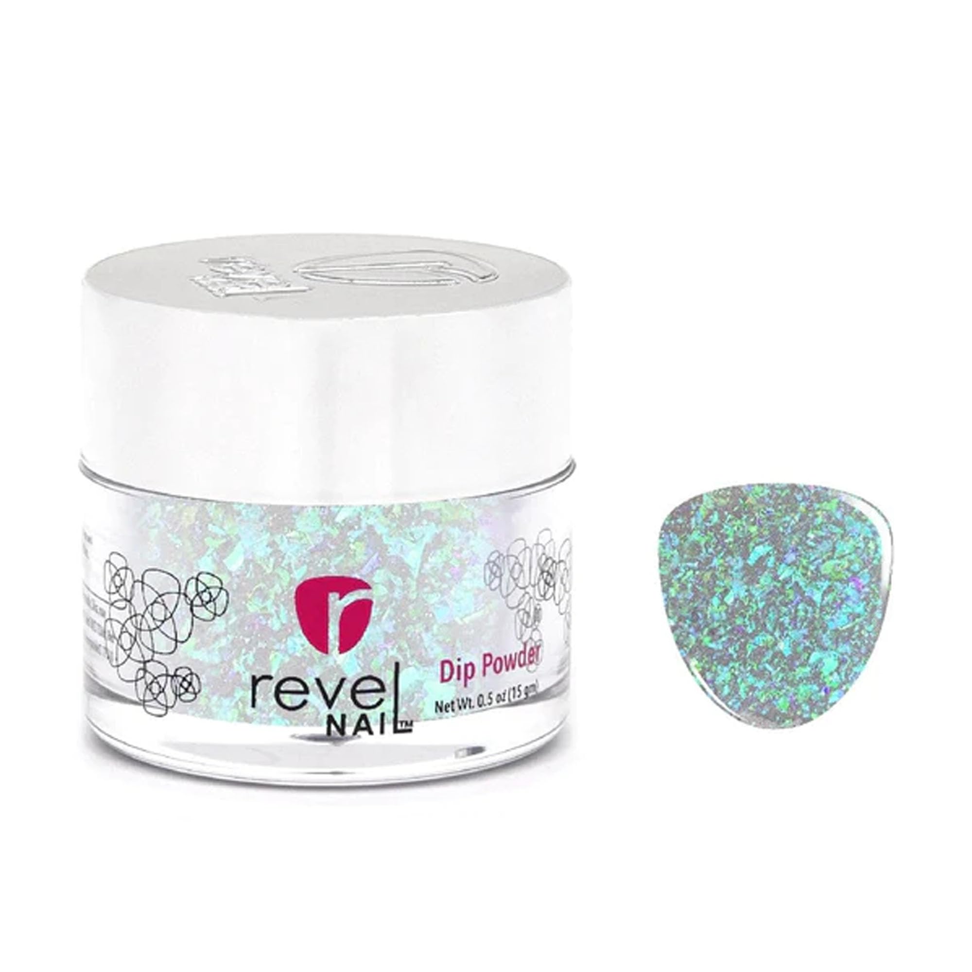 Revel Nail D621 ""Labyrinth"" 0.5 oz. Dip Powder - J621D, Metallics