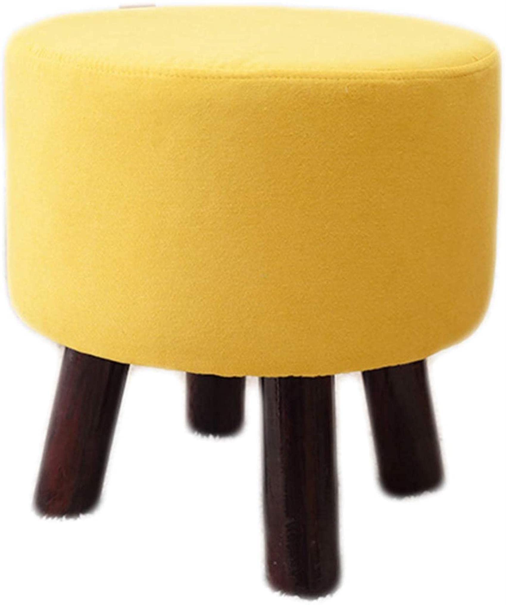 Repose-pieds ottoman en bois pour salon et chambre à coucher