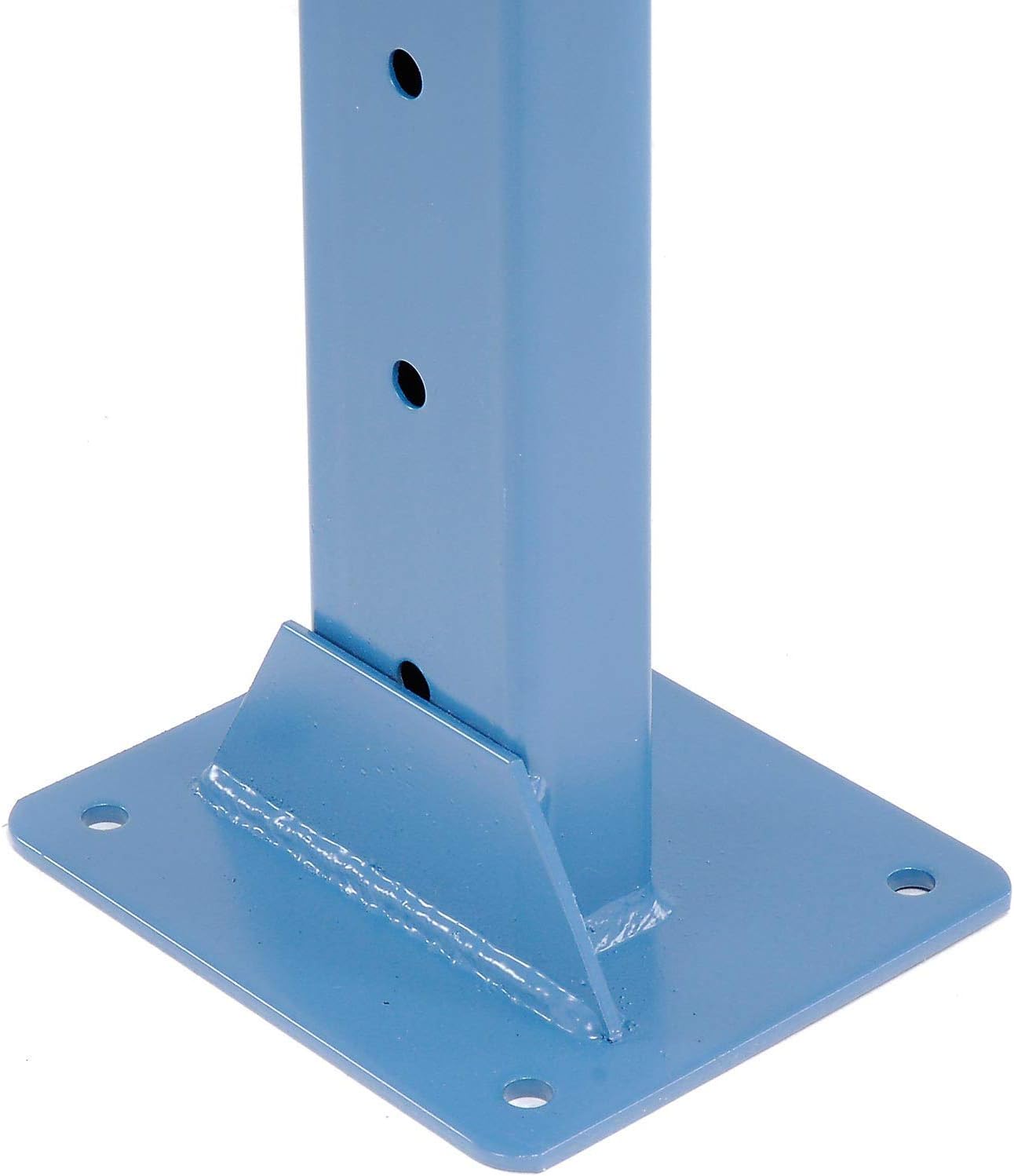 Global Industrial 48" H Upright Kit, Pair, 200 lbs. Capacity, Steel, Blue