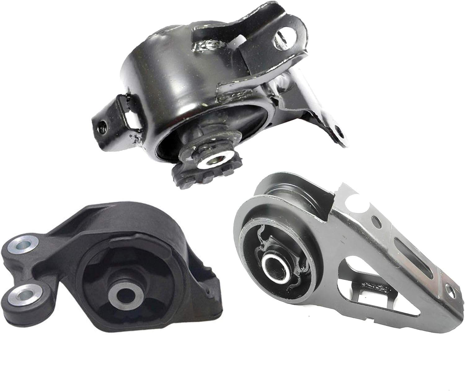 CF Advacne Engine Motor and Transmission Mount Compatible with 2007-2008 Honda Fit 1.5L Manual 4552 4538 4541 3PCS Set 2007 2008