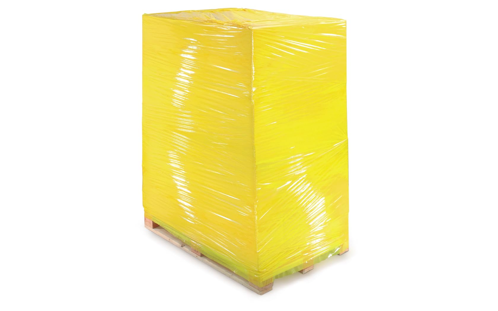 SIMPLETEK - Set 6 Rotoli Bobina Film Estensibile Giallo 50cm 2,2kg Cad. 160m 30 Micron Ideale per Imballaggi e Protezione