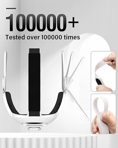 Miniatura 4 de Head Strap for Oculus Quest 3 Uniplay VR Accessories Comfort and Pressure-Free Elite Strap Replacement Enhanced Support Suitable for Children and