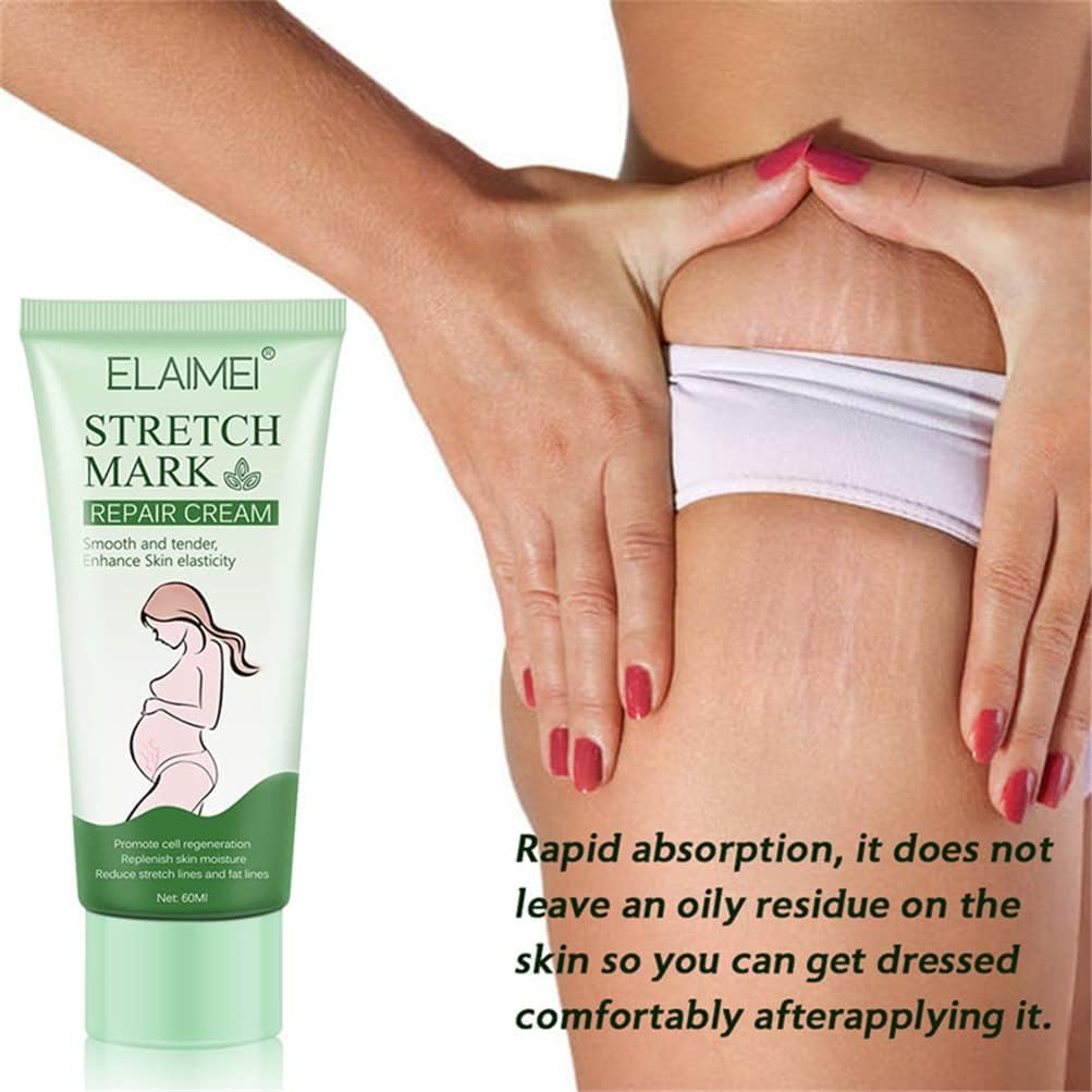 Krem Na Rozstępy Usuń Blizny Ciążowe Krem Potrądzikowy Leczenie Rozstępów Naprawa Macierzyństwa Anti-aging Anti-winkle Ujędrniający Krem Do Ciała, 3 Pcs