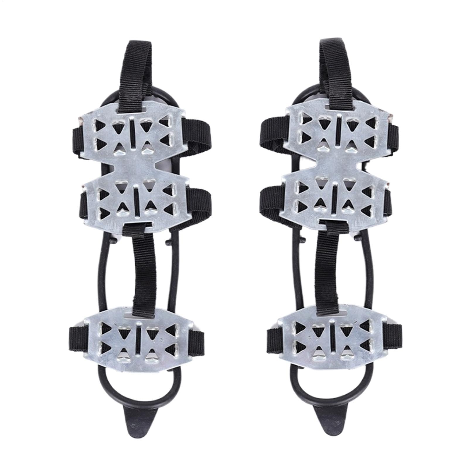 Snow Shoe Spikes, Anti-Slip Snow Grips Ice Shoes Grippers, Traction Cleats Crampons Ice Spikes, Snow Spikes Boot Spikes, Ice Cleats for Winter Hiking Climbing