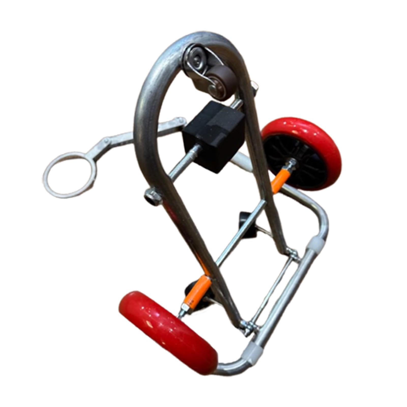 Carrello Sollevatore per WC Portatile, Flessibile, Facile Da Usare E Pieghevole, Ideale per Idraulici.