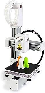 3D Printer for Beginner, 40mm/s FDM 3D Printers, 4x4x4in Printing Size, Frequency Division Multiplexing 3D Printing Machin...