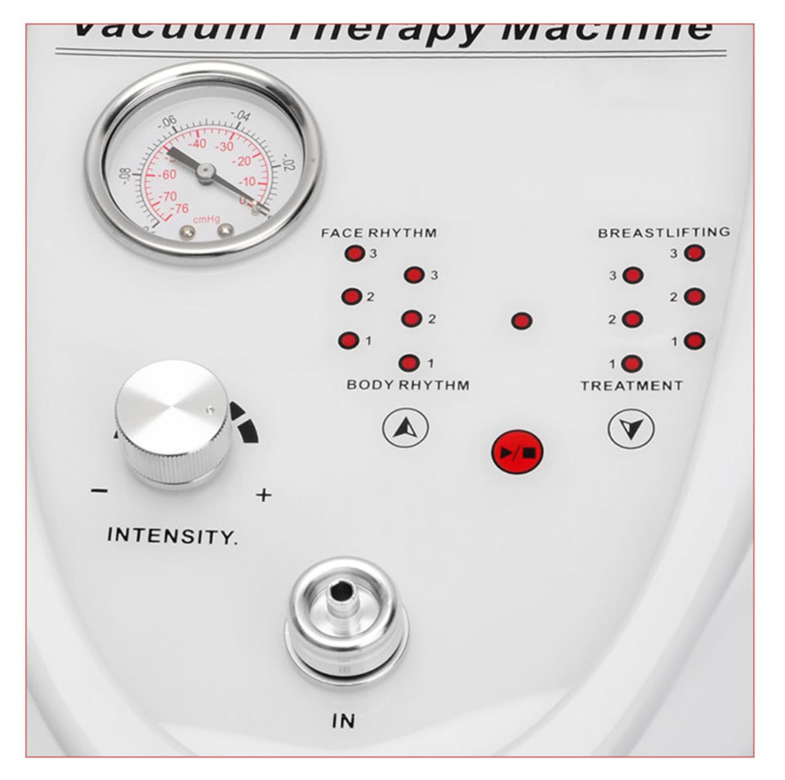 Vakuummassage -Therapiemaschine, Multifunktionales Schröpfen -Therapie -Set, 30 Tassen Und 3 Metallpumpen, Schablone Der Vakuummassagemaschine Für Die Körpermassage Und Das Heben des Hinterns