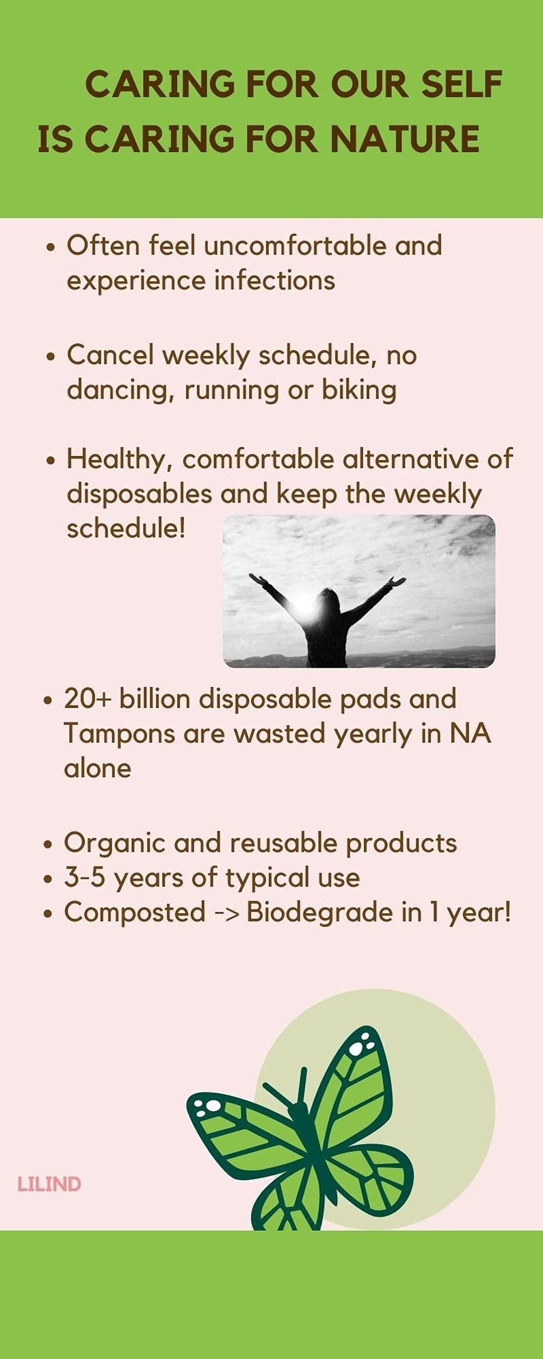 Lilind® 6 Pack Everyday Regular 9