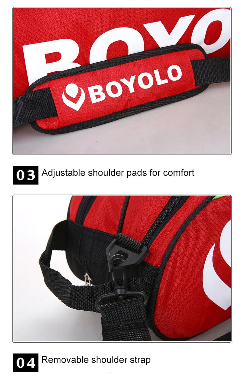 Borsa per racchetta da tennis portatile da badminton per 3-6 racchette da badminton a tracolla impermeabile custodia per il trasporto di racchetta in Oxford robusta borsa da squash per uomo e donna