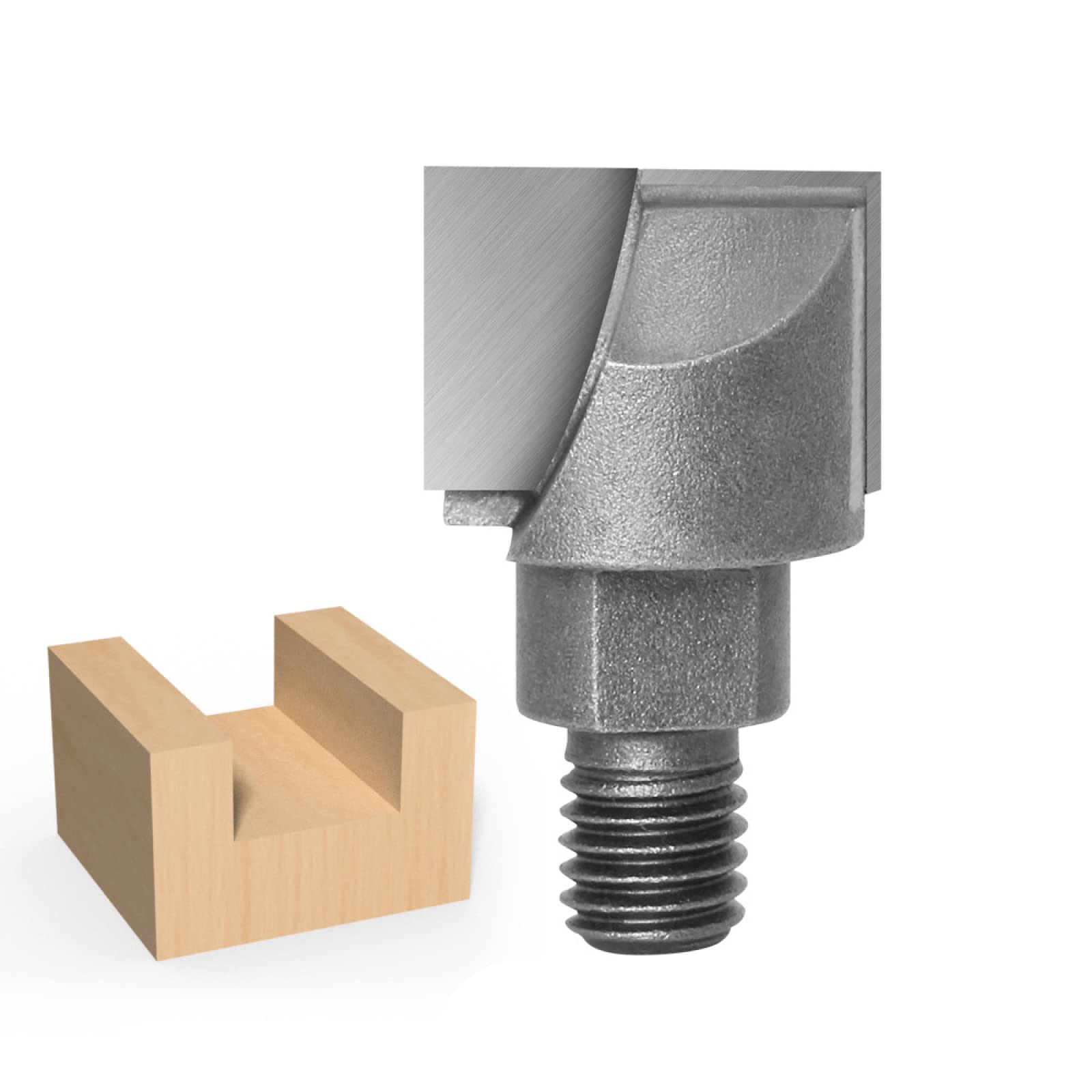 1pc 10mm Gambo Fresa Intaglio Del Legno Pulizia Fondo Router Bit Filettato Fondo A Spirale Coltello In Metallo Duro Strumenti Di Lavorazione Del Legno,16 Mm