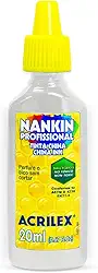 Tinta Nankin 20 ml Acrilex Avulso Branco 519