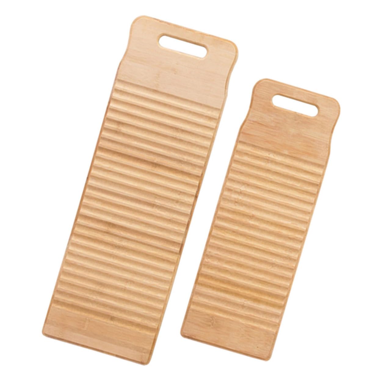 Toddmomy 2stücke Holzwaschbrett Zum Handwaschen Von Wäsche Bambus Waschbrettinstrument Für Wäschereinigung Handwaschbrett Mit Aufhängevorrichtung Für Reisen Und Zuhause
