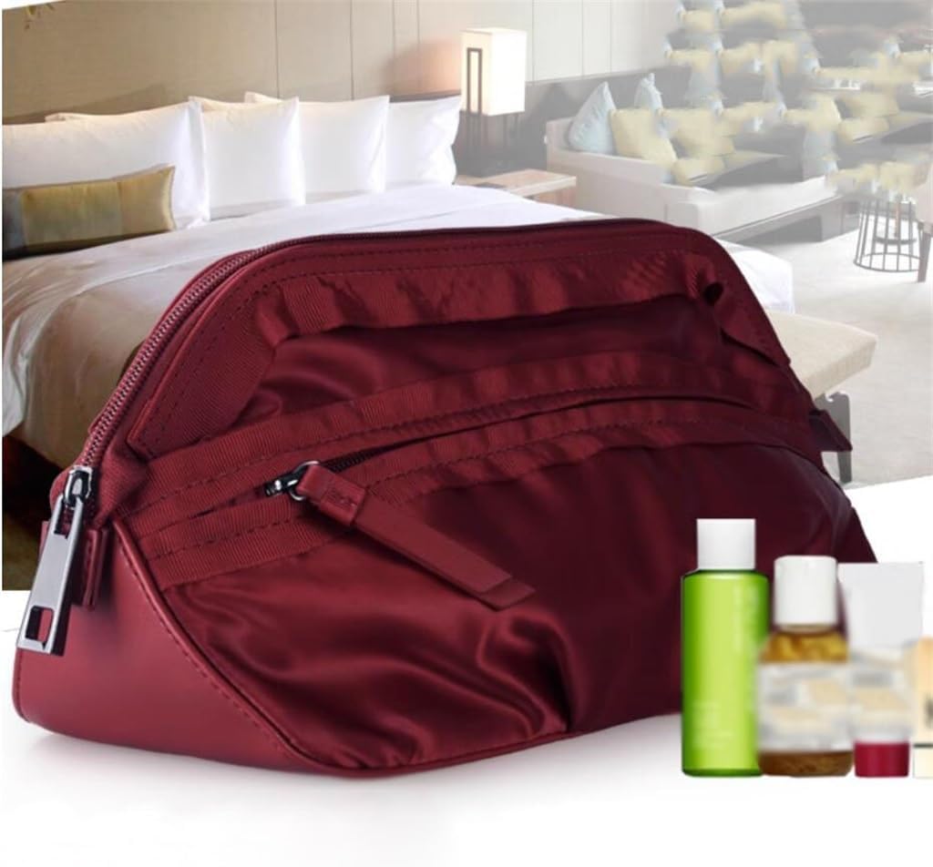 Makeup bag, super hot men's washing, large capacity portable skincare product storage for women image 3