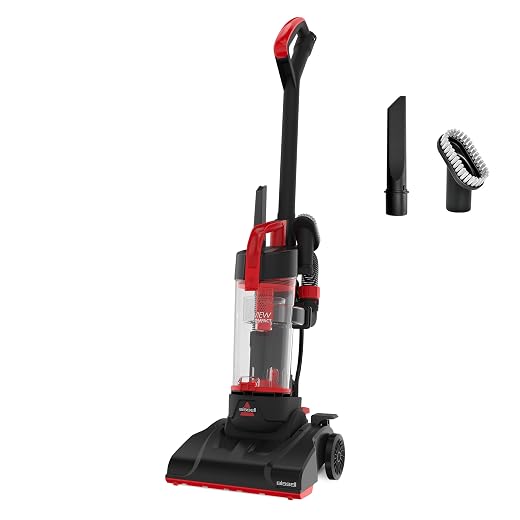 Bissell CleanView Compact Upright Vacuum, Lightweight Design for Apartments & Dorms, Powerful Suction with Removable Extension Wand & Scatter-Free Technology, 3508