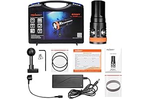 Lumitec Underwater Lights: Radiate the Depths with D900V 2200 Lumen Diving Video Light