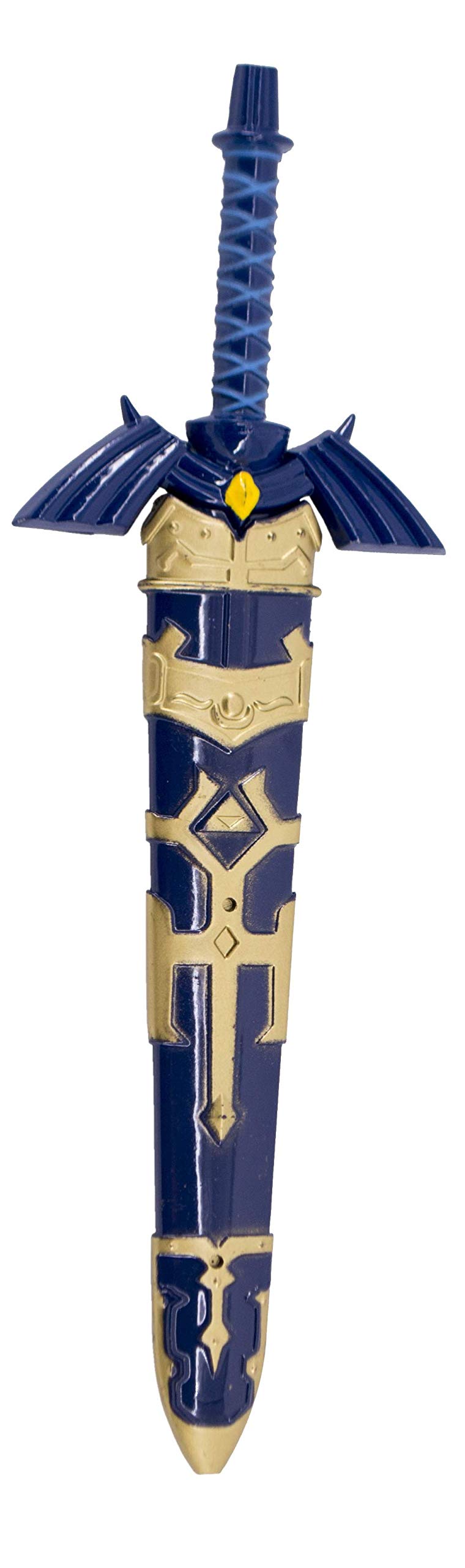 KOSxBO® Zelda Messer mit Scheide - Brieföffner Schwert - kleines Schwert - Schwertminiatur - Schreibtisch Gadget - Paper Knife - Messer festehende Klinge