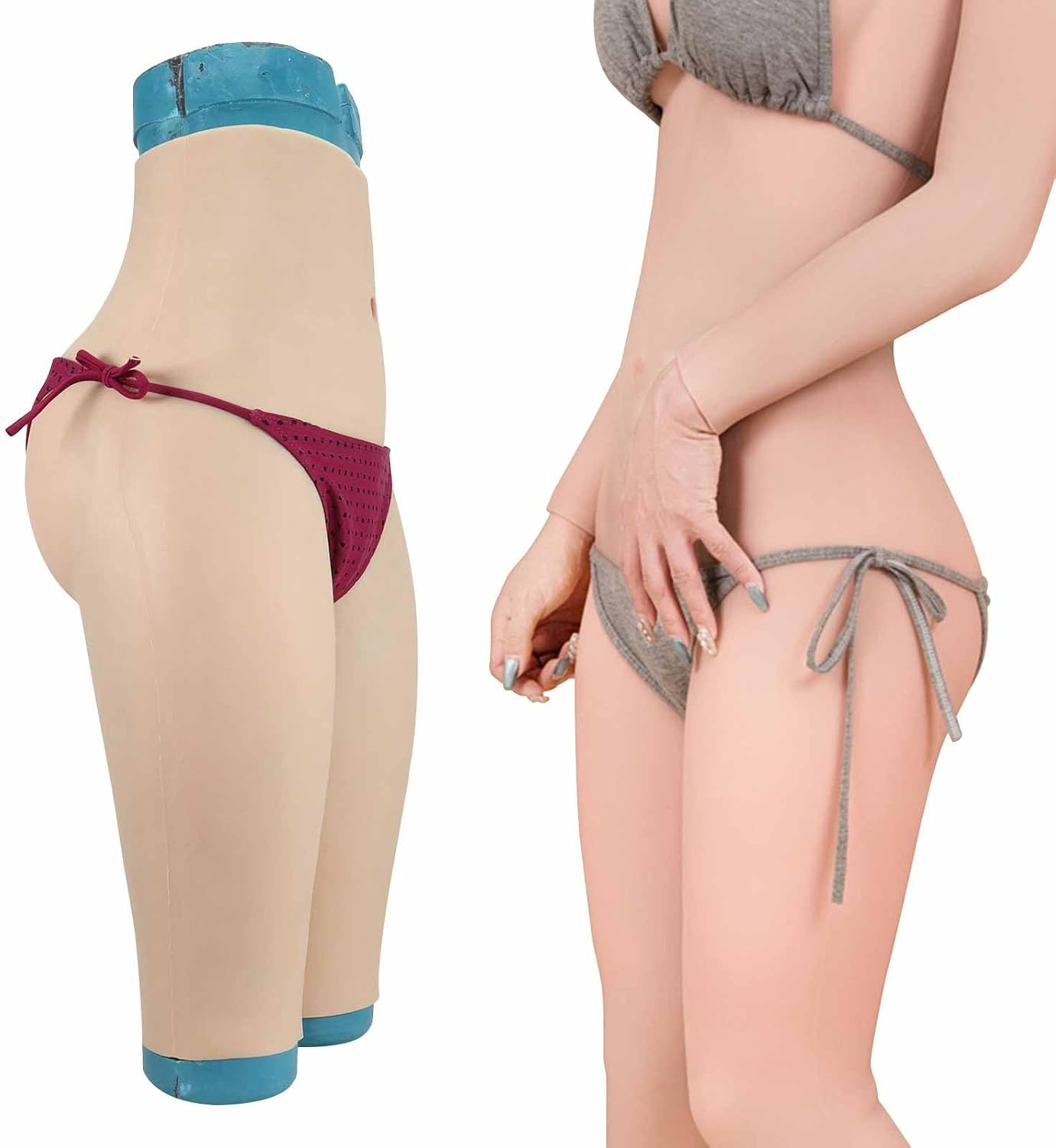 Silicone Vagina Panties Transgender Underwear Men Hiding Gaff Briefs Hip Enhancer Panty for Crossdressing