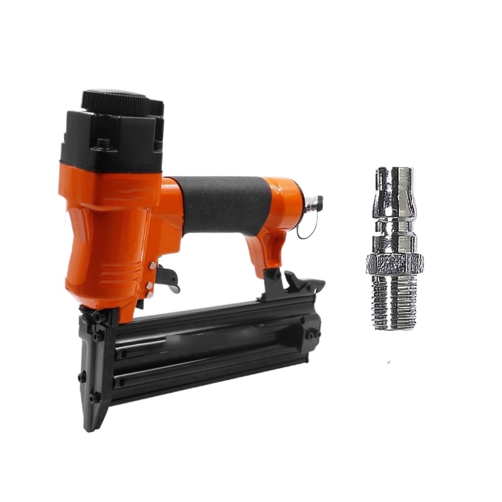 Oil Free Pneumatic Stapler High R Stapler F50 Air Nail Gun, 18GA Air Stapler Gun, 25-50mm Nailing Tools, Pneumatic Nailer for Air Frames for Tapestrer