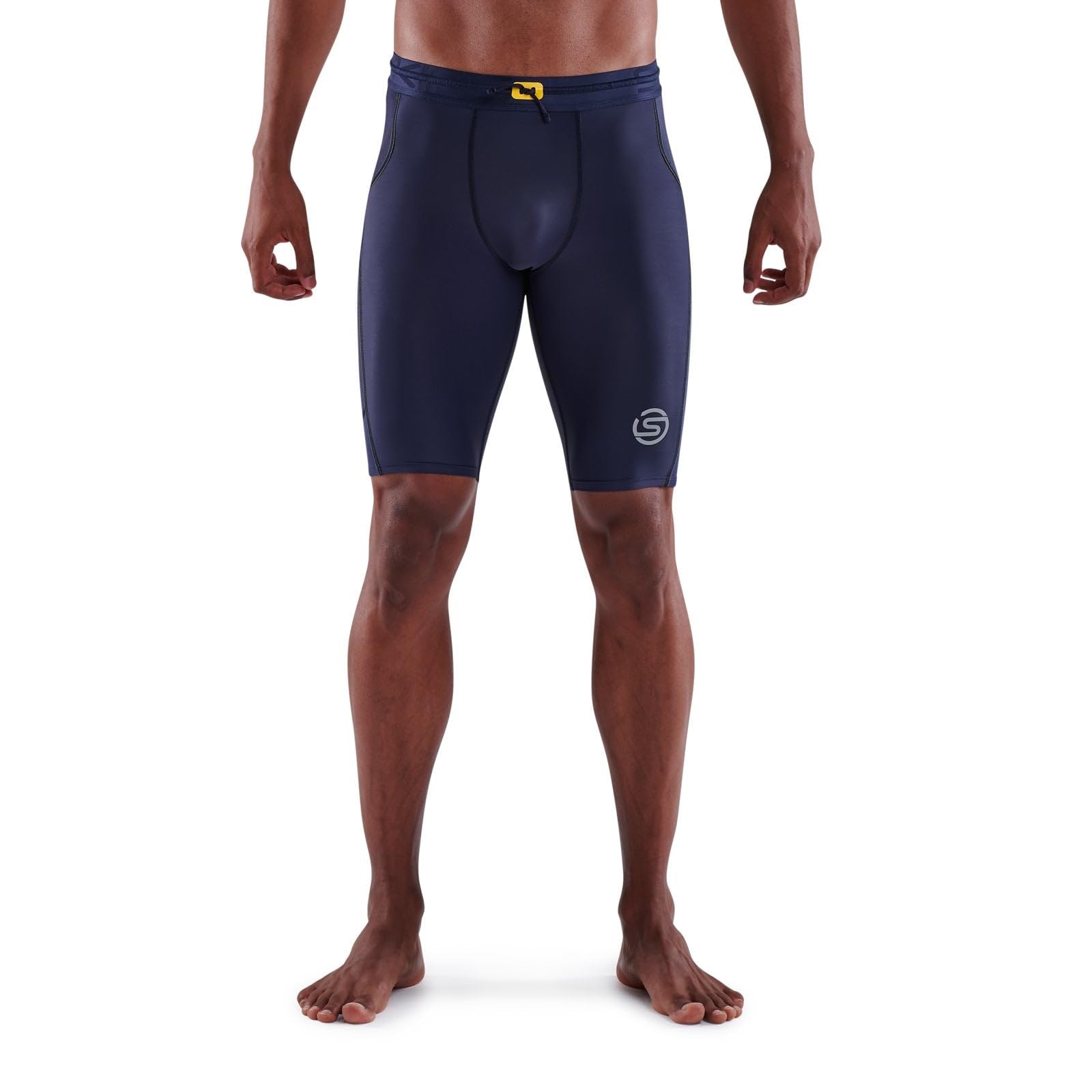 Skins Series-3 Half Tights Herren blau Größe XXL 2022 Laufsport Shorts