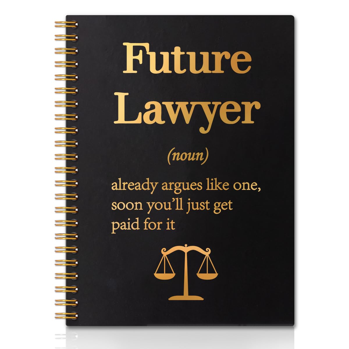 Cahier de bureau avocat Future Lawyer pour notes et rendez-vous