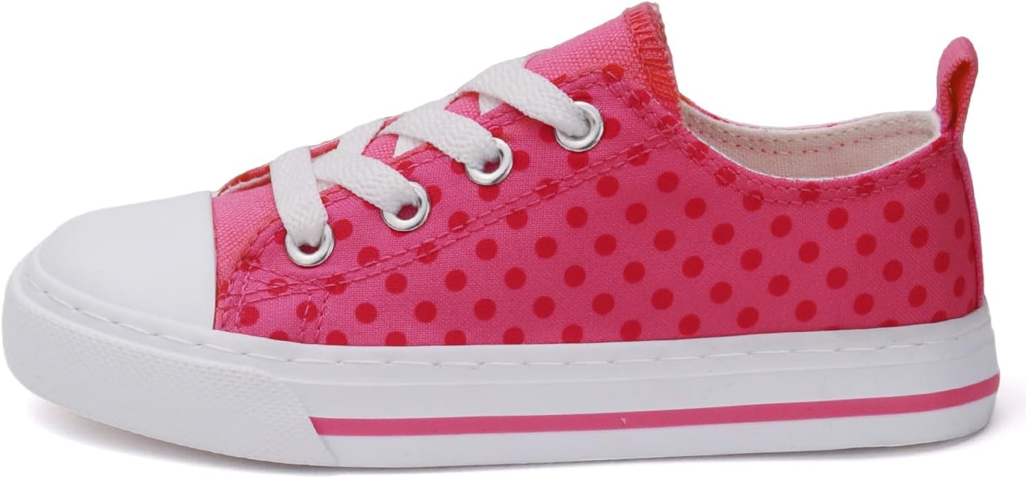 ToandonToddler Kids Sneakers Sparkle Fashion Glitter Sequins Canvas Shoes - Image 5