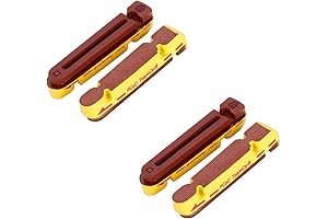 Carbon Rim Brake Pads Forged with Cork and Carbon Compound