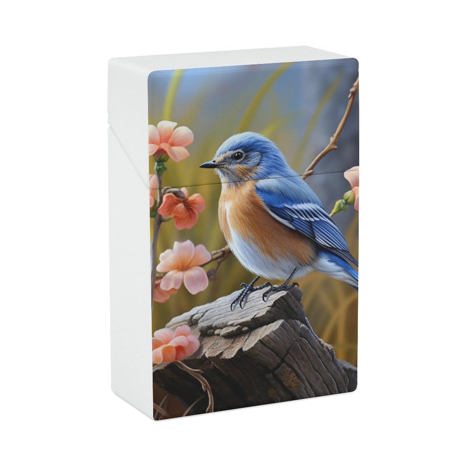 Amazon.com: Cute Bluebird Cigarette Case Box 85mm King Size 20 Capacity  Waterproof Cigarette Holder Case Vintage Cigarette Cases for Men Women  Small Funny Cigarette Holder for Regular : Health & Household