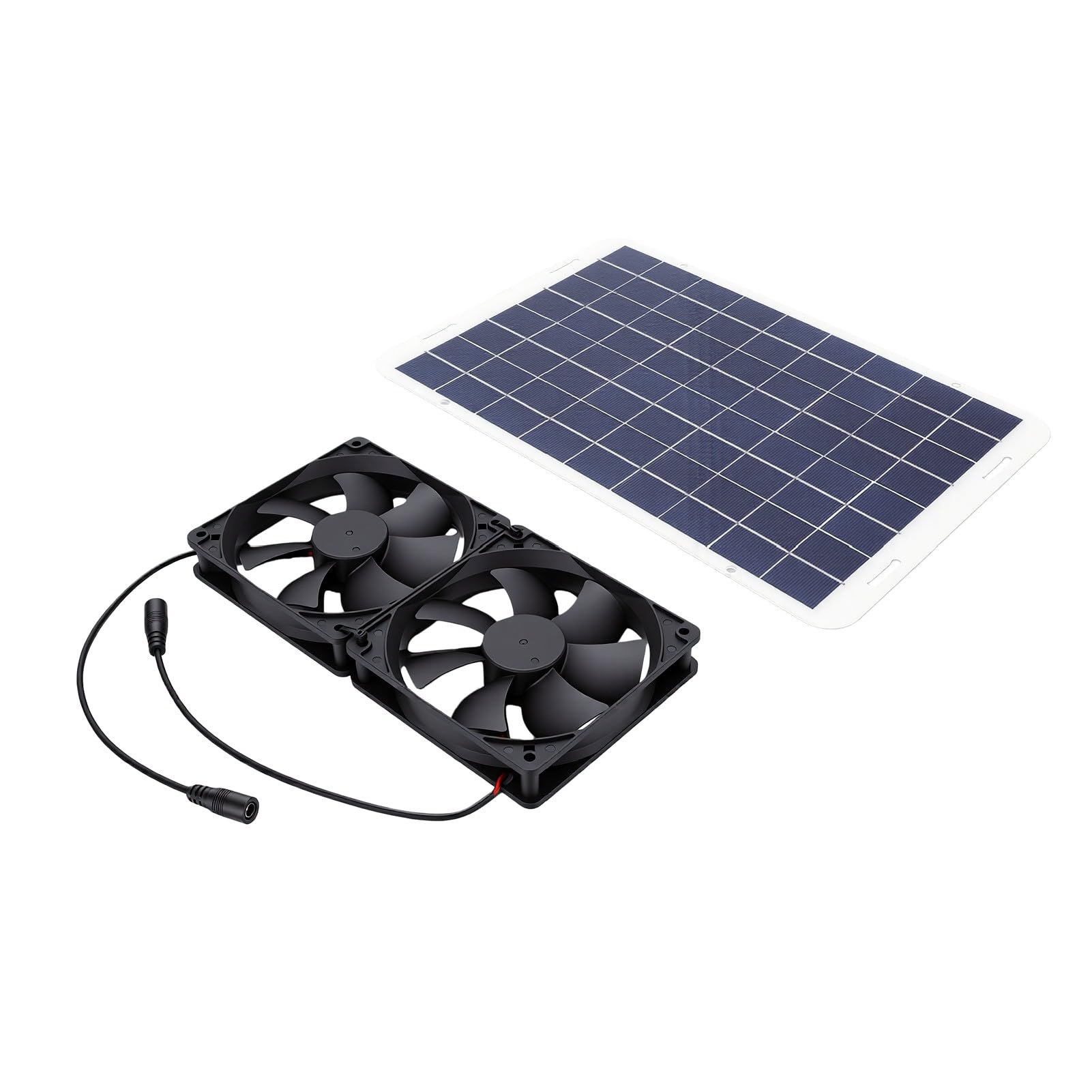VGEBY Ventilatore Solare, di Raffreddamento 15W per Pollaio Serra