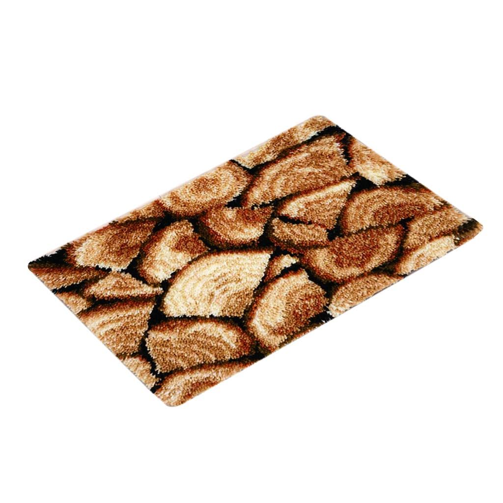80x50cm Latch Hook Rug Kits Embroidery Package Wood for Home Office Travel Daily use Durable Design Great Performance Perfect Choice for Gifting and Everyday Needs Durable Reliable Performance-image-1