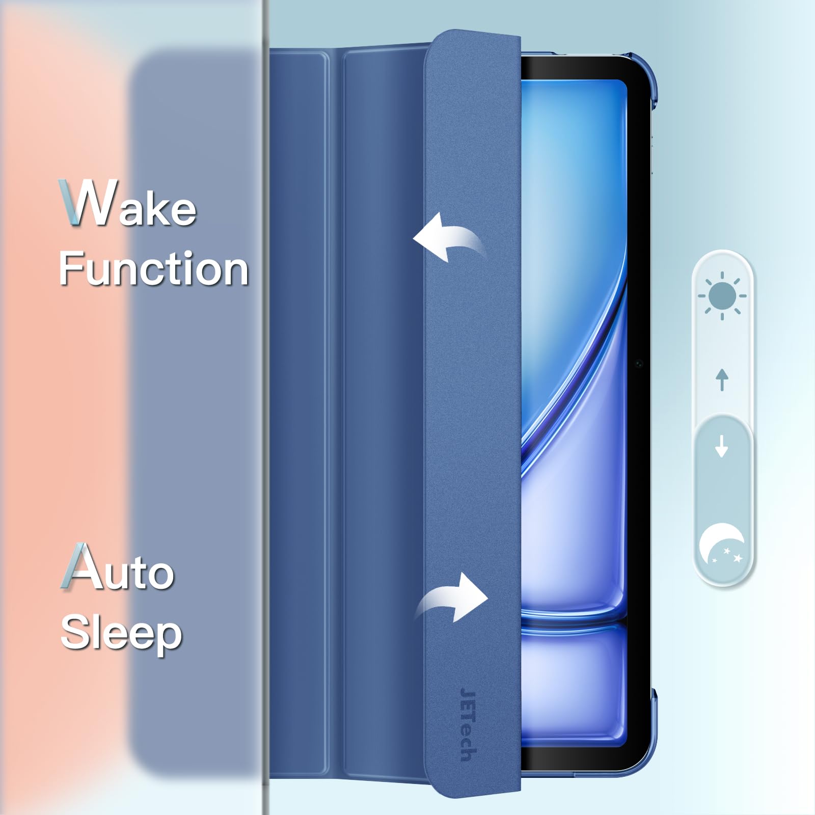 Custodia JETech Per IPad Air 11" M3/M2 E 10.9" - Cover Sottile Con Supporto Magnetica - Foto 11