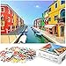 Rompecabezas Puzzle 1000 Piezas, Marvel Puzzle Casa Colores Puzzle Educa Inteligencia Jigsaw Puzzles con Marco Puzzles de Suelo para Niños Adultos