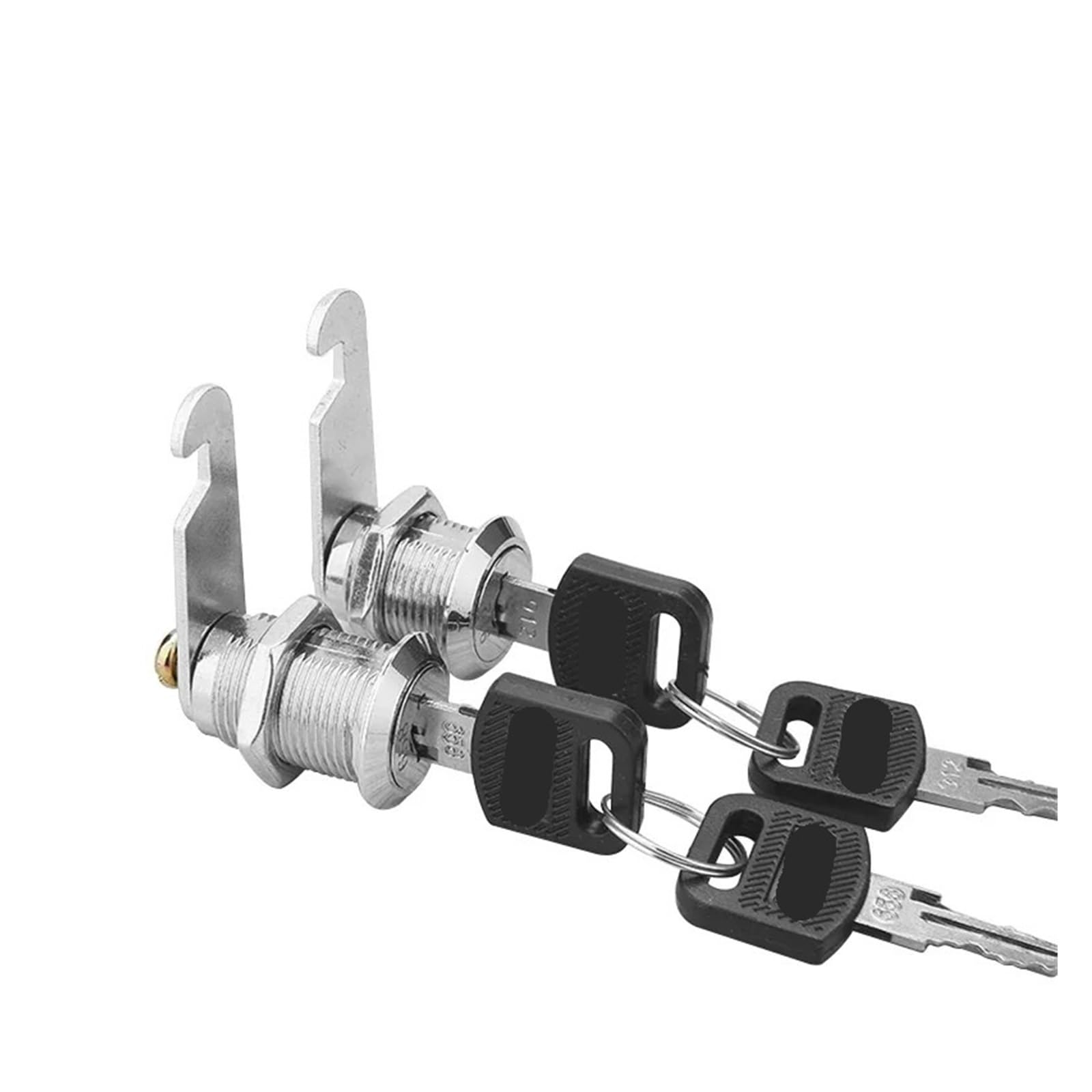 Cerradura Armario 5/20 Juegos De Cerraduras Seguridad Con Cilindro Metálico For Gabinetes, Casilleros, Leva Llaves, For Buzones Y Cajones 16 Mm, 20, 25 30(Style 12,100Sets)