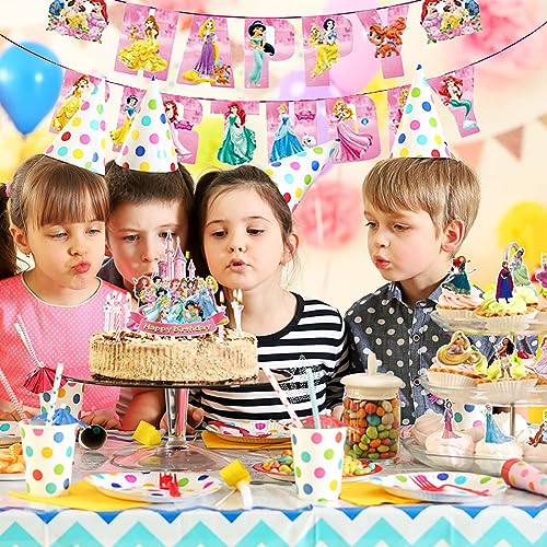 OCDSLYGB Principesse Cake Topper 29 Pezzi