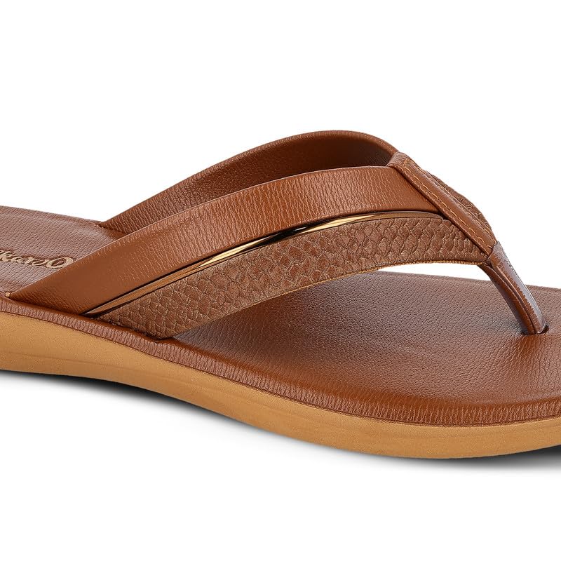 Image of WALKAROO Women's Casual Sandal| Soft Cushioned Footbed & V-Strap upper|Anti-Slip PU sole |Indoor & Outdoor,Daily Use,Causal Sandals-WLR70401