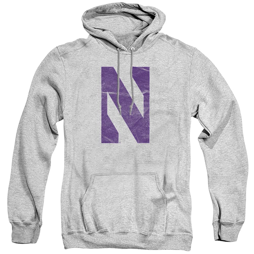 LOGOVISION Official Collegiate Distressed Primary Logo Adult Pullover Hoodie Collection — view 483