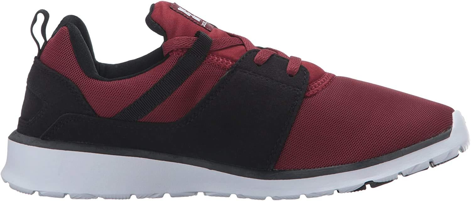 DC Men's Heathrow Casual Skate Shoe 8 Chili Pepper