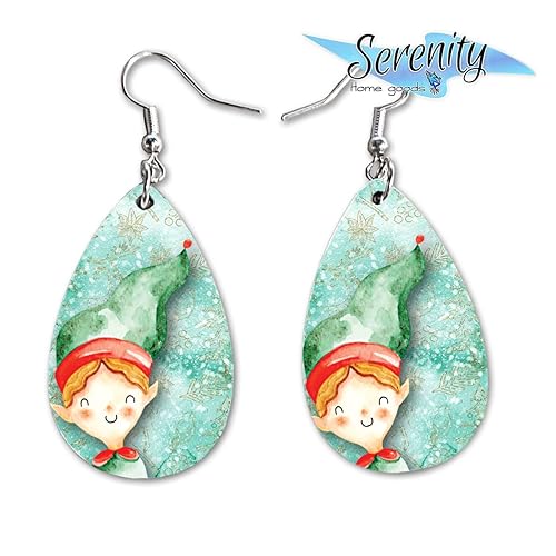Miniatura 48 de Adorable Snoman Dangle Earrings Set Lightweigh Christmas Winter Jewelry Jewelry Earings Double Sided Print