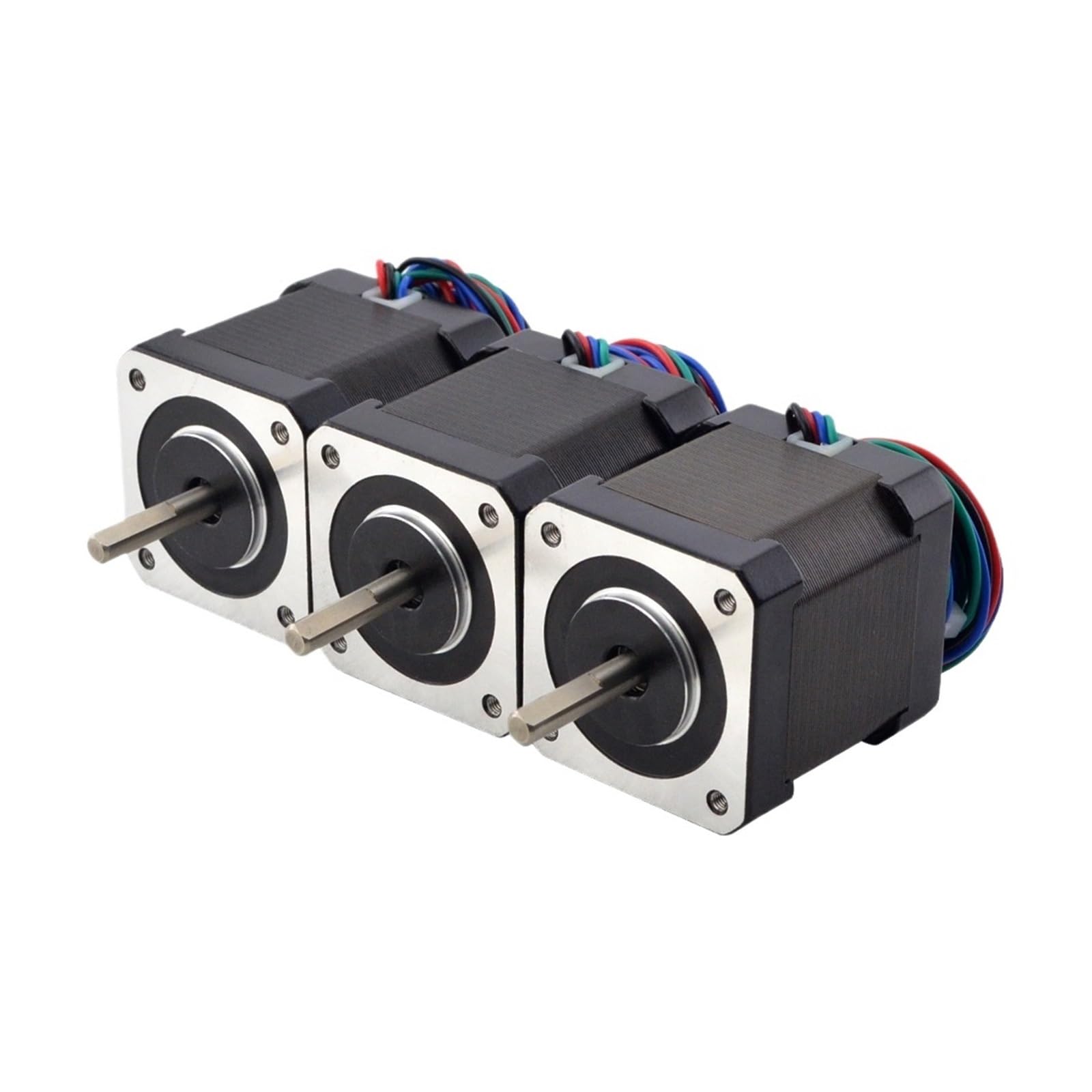 MGIMGFKZD Stepper Motor Nema 17 Stepper Motor 48mm 17HS19-2004S1 2A 2 Phase Nema17 Stepper Motor 59Ncm w/1m Cable 4-Lead