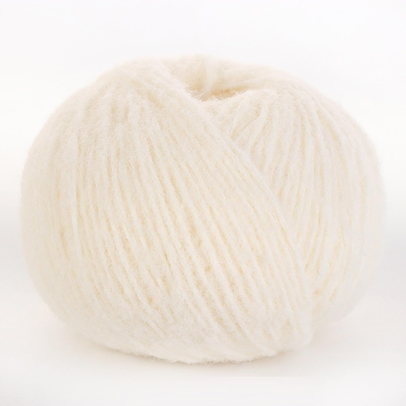 Coton barbe à papa en laine moelleuse pour feutrage DIY, lot de 10 pièces