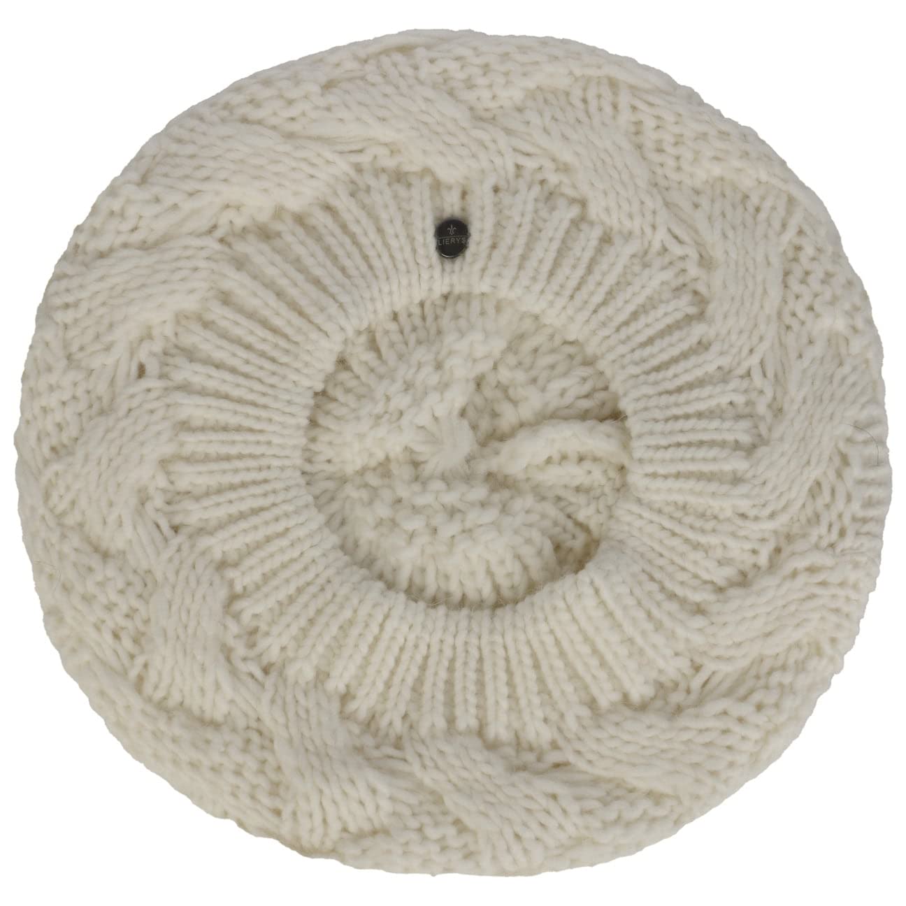LIERYS Jesila Baskenmütze Strickbaske Made in Germany Damen Herbst Winter