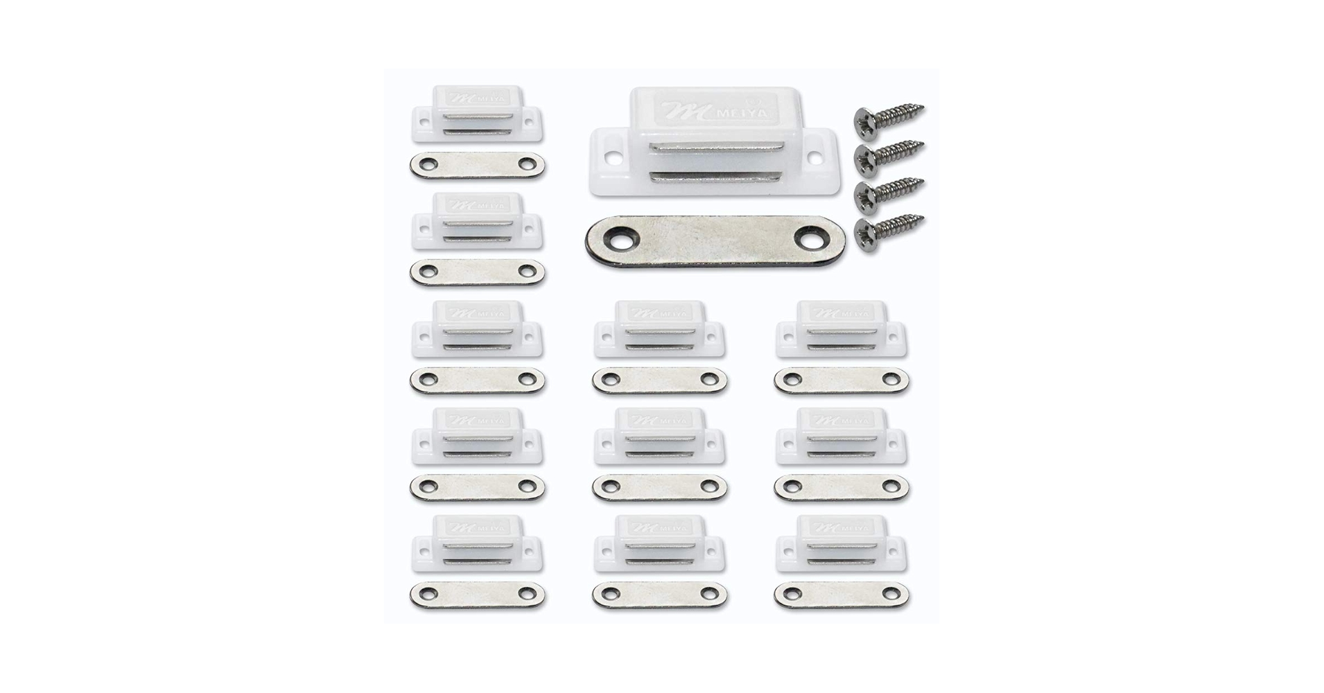 Onarway Magnetic Door Catch 40 Lbs Pull Strong Magnet Cabinet Latches Magnetic Hardware