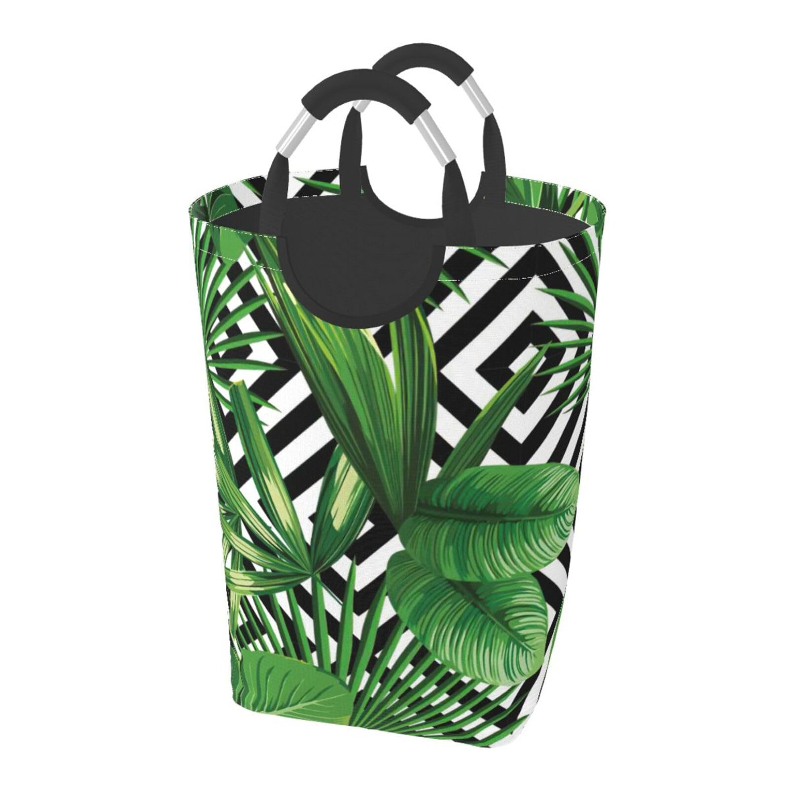 Panier à linge pliable 50L en tissu Oxford tropical pour chambre