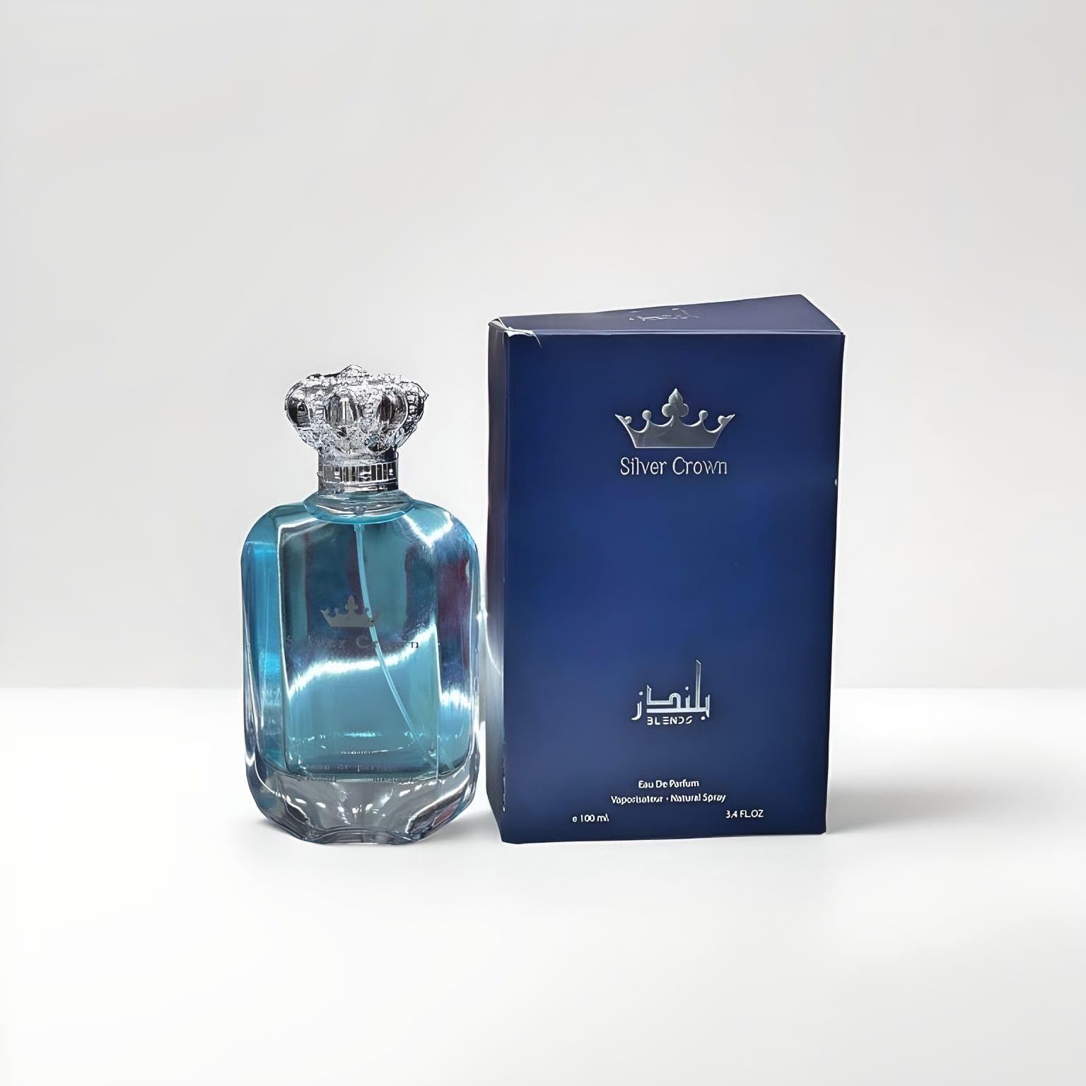 blends fragoSilver Crown Eau De Parfum For Unisex, 100Ml