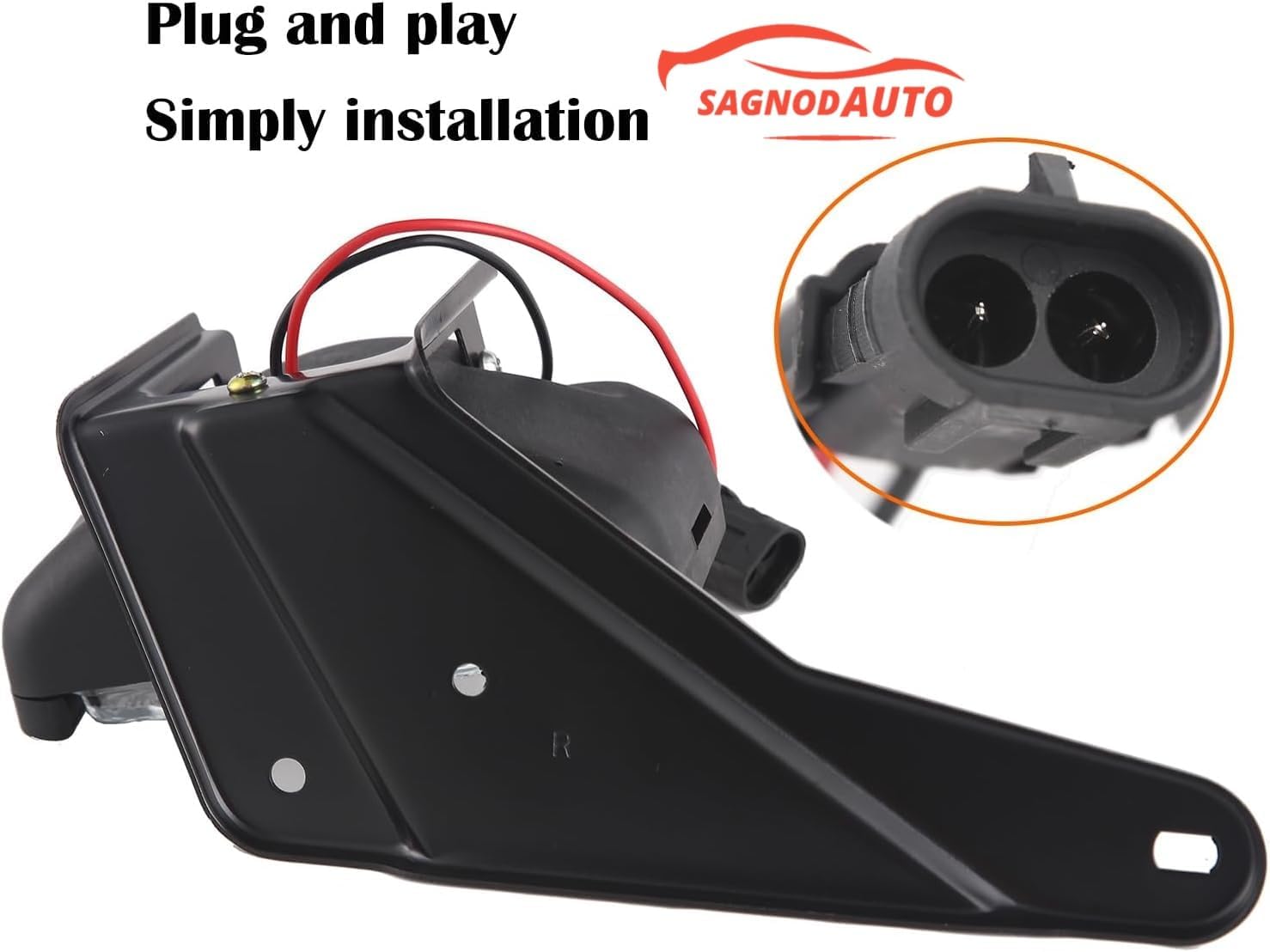 Fog Light Assembly compatible with 1988-1997 Chevy GMC C1500 C2500 C3500 K1500 K2500 K3500