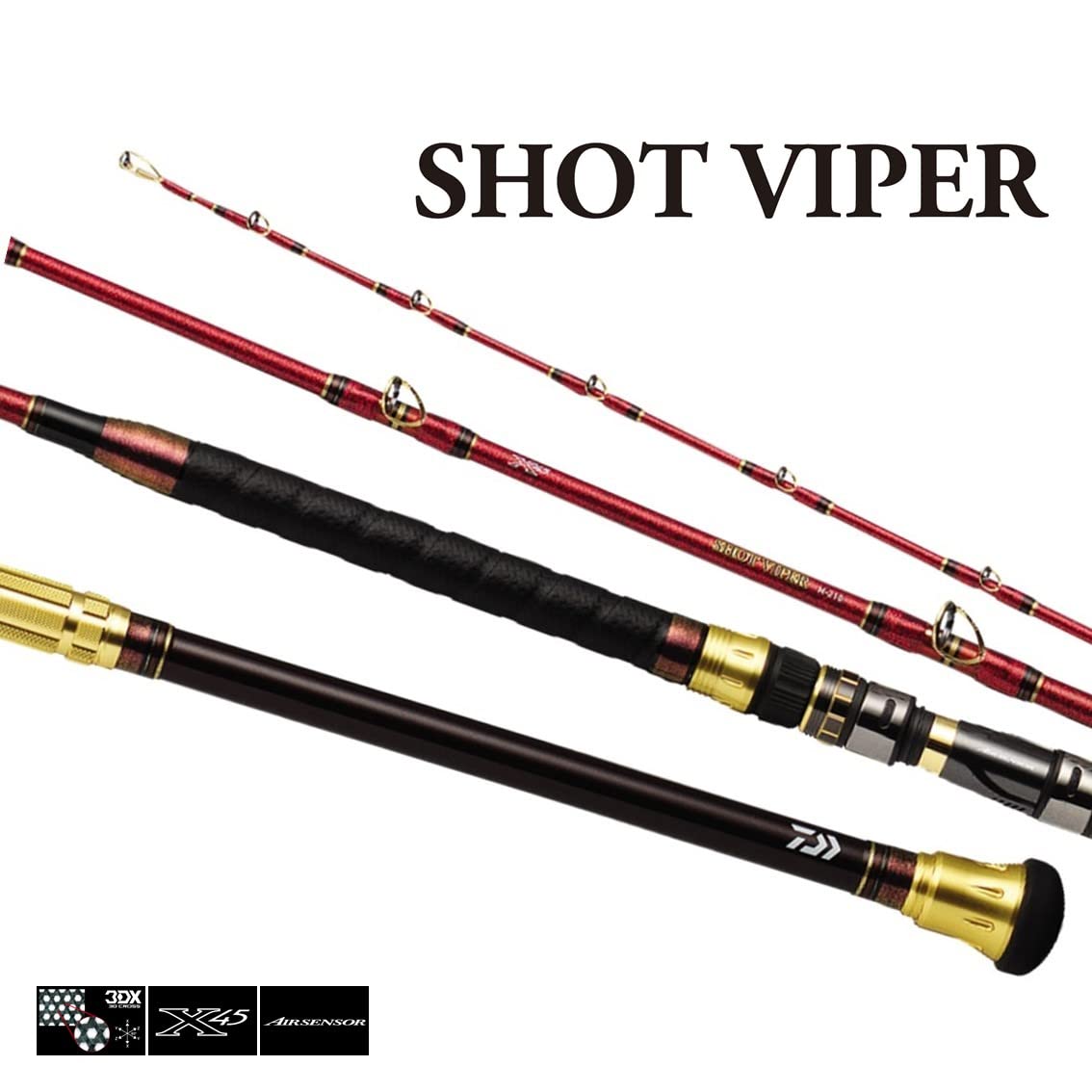 Amazon | ダイワ(DAIWA) ショットバイパー 195 | ダイワ(DAIWA) | 船竿