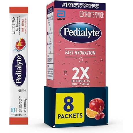Pedialyte Powder Packs: Fast Hydration for On-the-Go