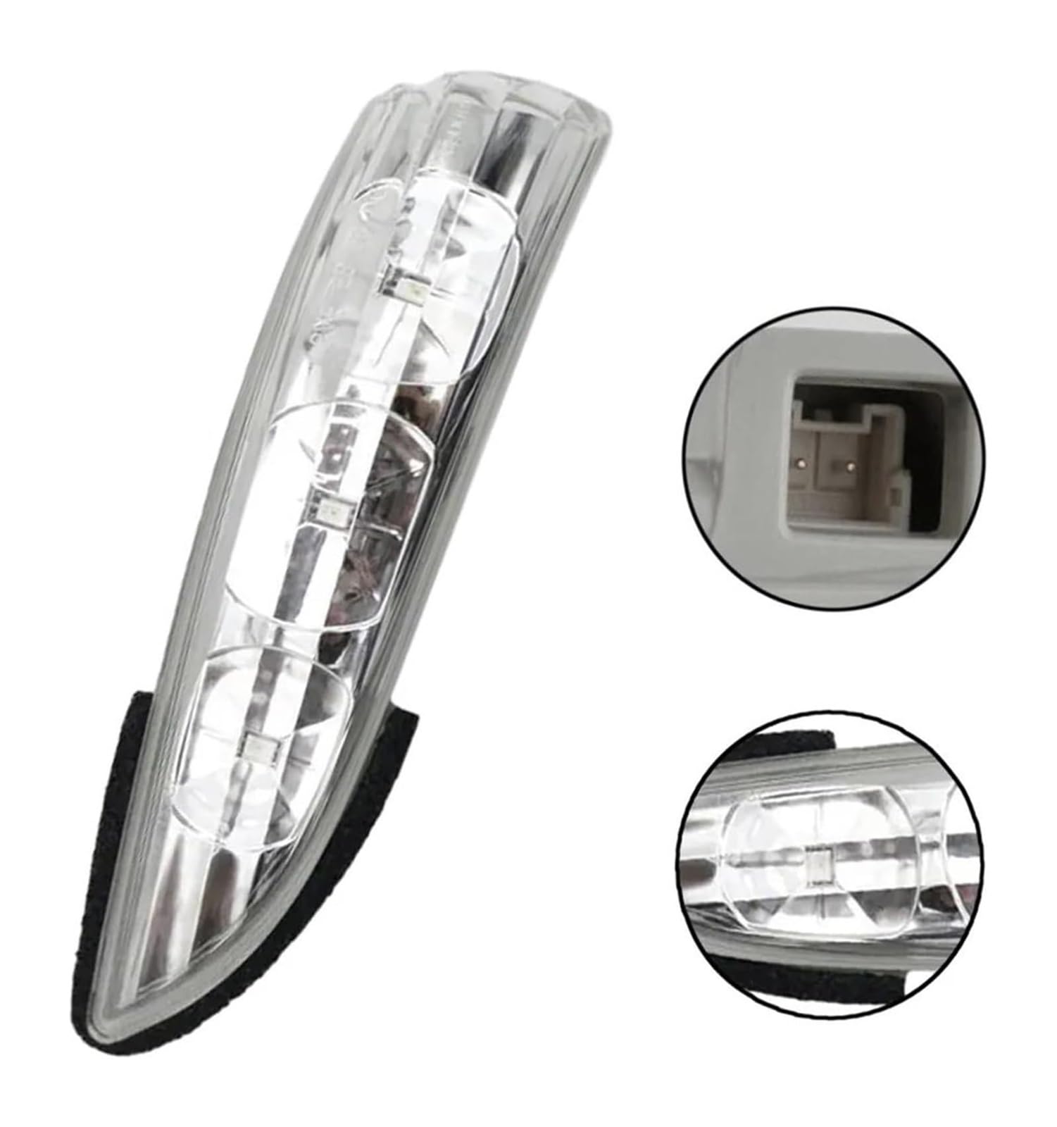 Wskaźnik lusterka bocznego do Hyundai dla Genesis Coupe 2009-2014 87614 2M000 Wing Mirror Indicator Light Car Side Door Turn Signal Lampy wsteczne