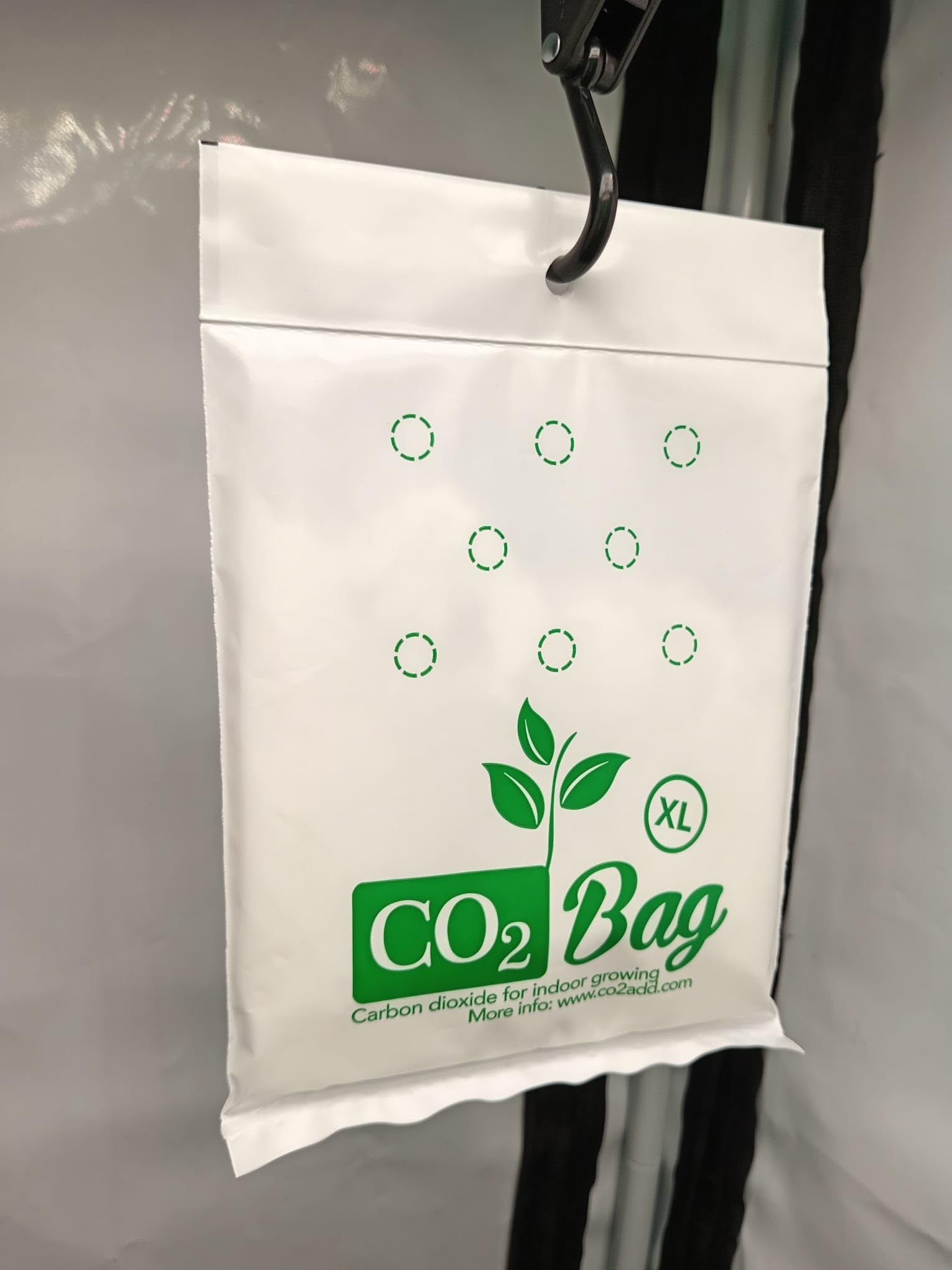 CO2BAG® XL pour Une Croissance Efficace | Améliore Le Goût, la Couleur & Le Rendement | Compact & sans Entretien pour la Culture Intérieure et Les Serres.