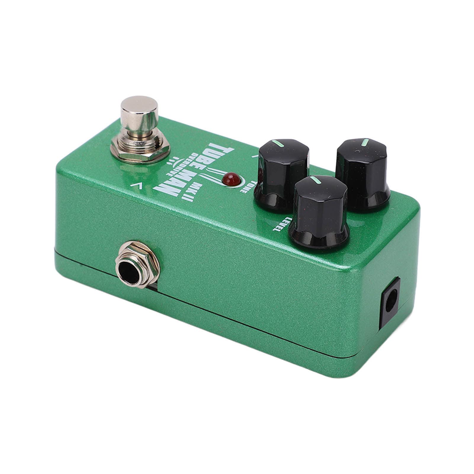 3 tryby Pedał Efektów Gitary Elektrycznej Pedał Mini Efekt Metalowa Obudowa Overdrive Gitara Pedał Gitarowy do Basów Elektrycznych